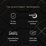 Beautyrest Black Series Four 16" Hybrid Plush Apex Top
