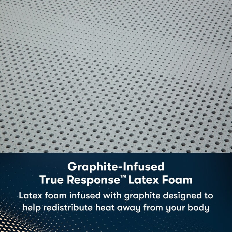 Serta iComfortPro Buckingham 16" Latex Foam Plush Pillow Top Mattress
